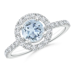 Round A Aquamarine