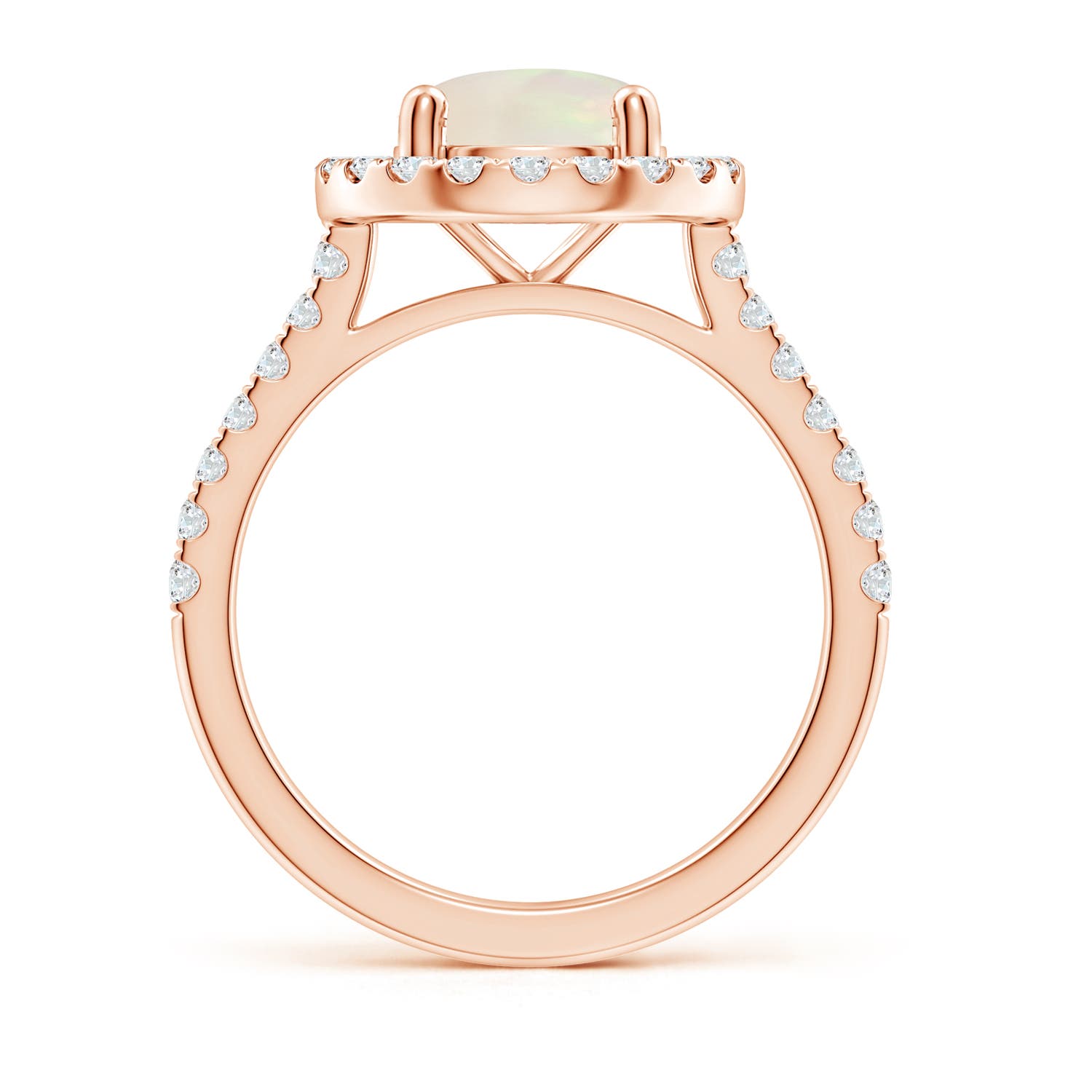 A - Opal / 1.63 CT / 14 KT Rose Gold