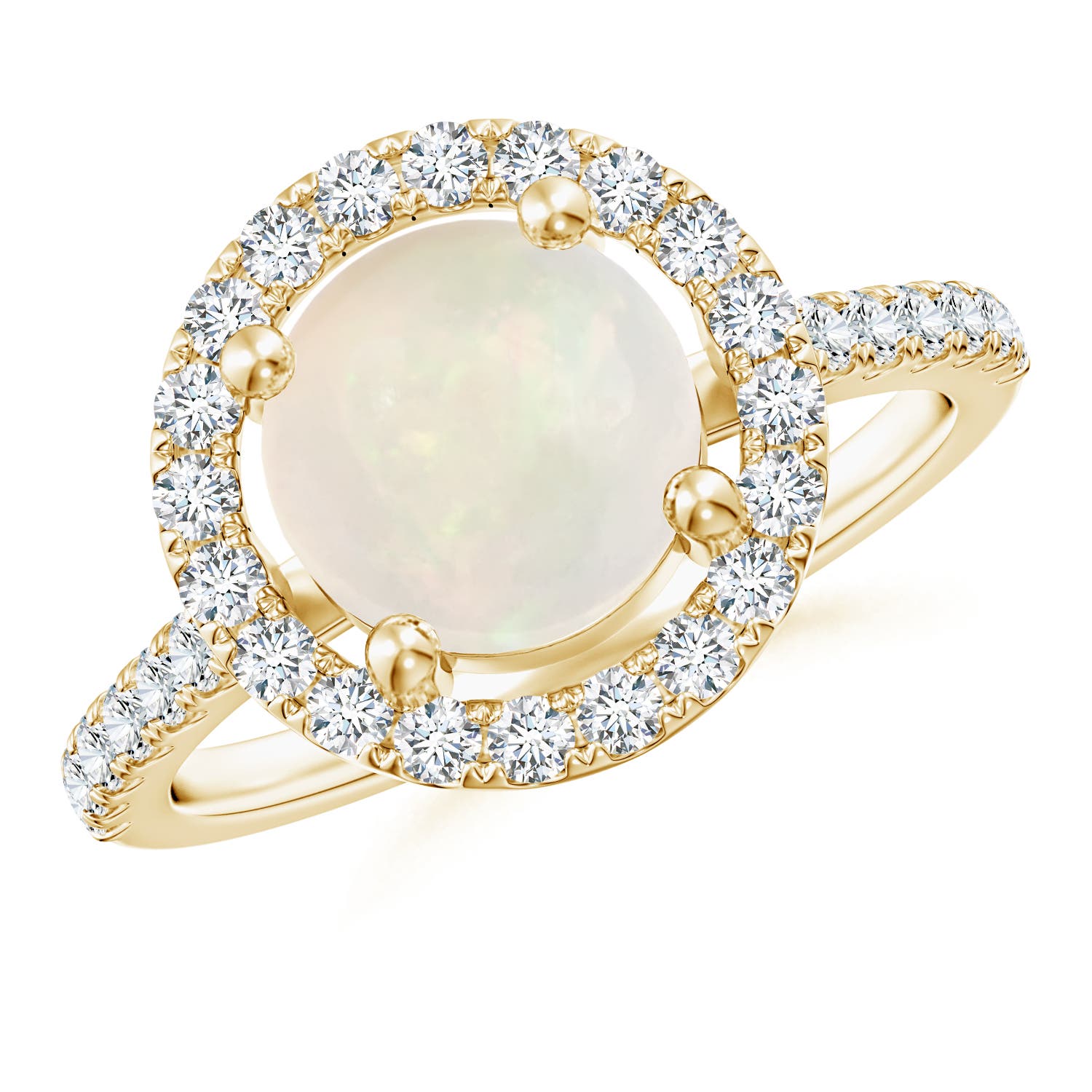 A - Opal / 1.63 CT / 14 KT Yellow Gold