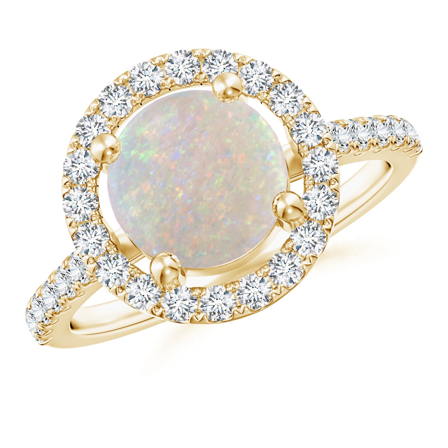 AA - Opal / 1.63 CT / 14 KT Yellow Gold