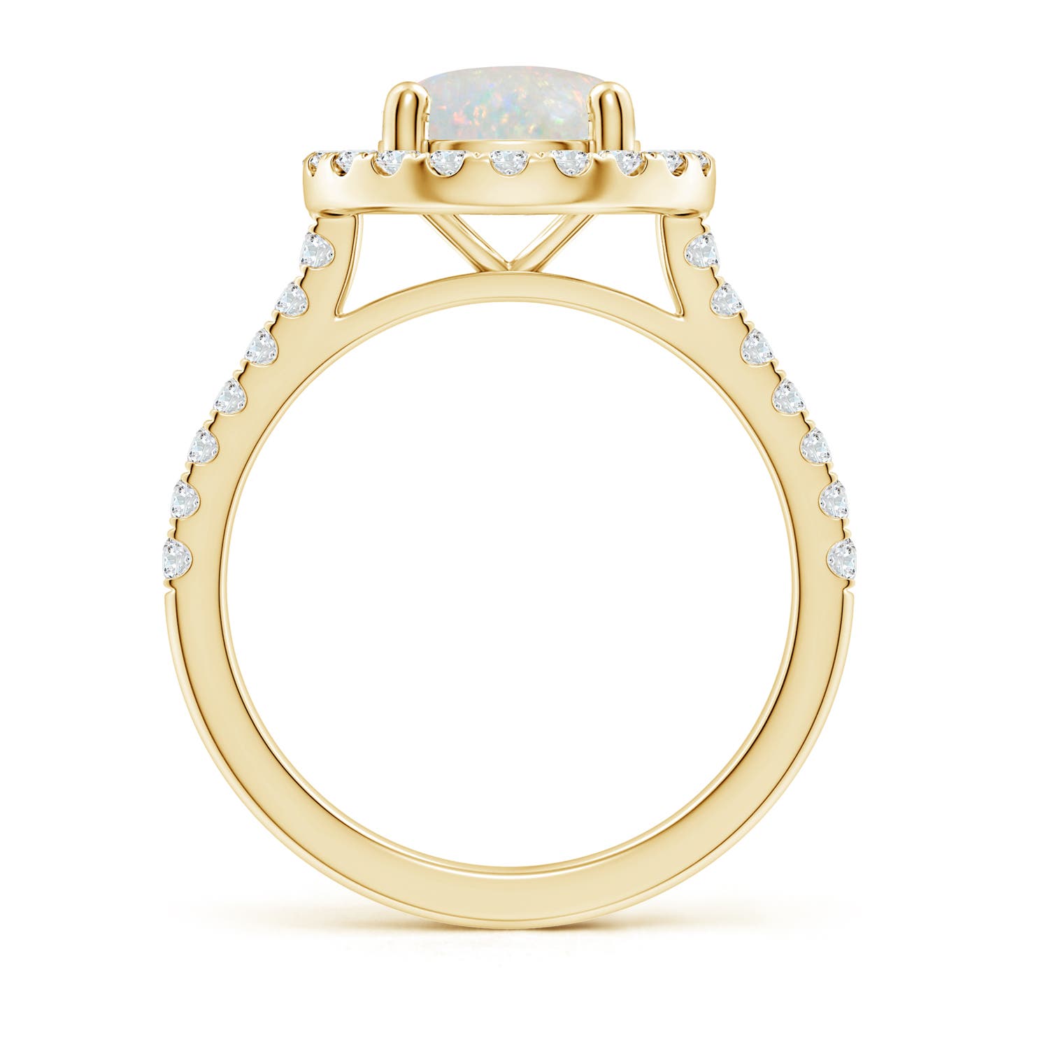 AA - Opal / 1.63 CT / 14 KT Yellow Gold