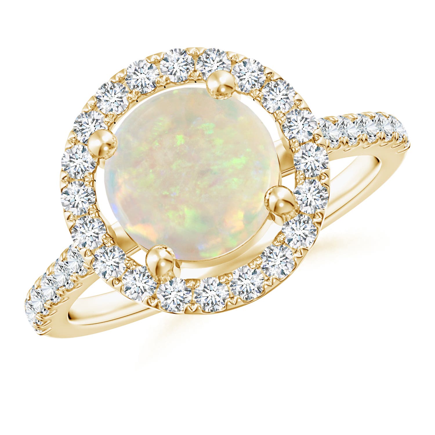 AAA - Opal / 1.63 CT / 14 KT Yellow Gold