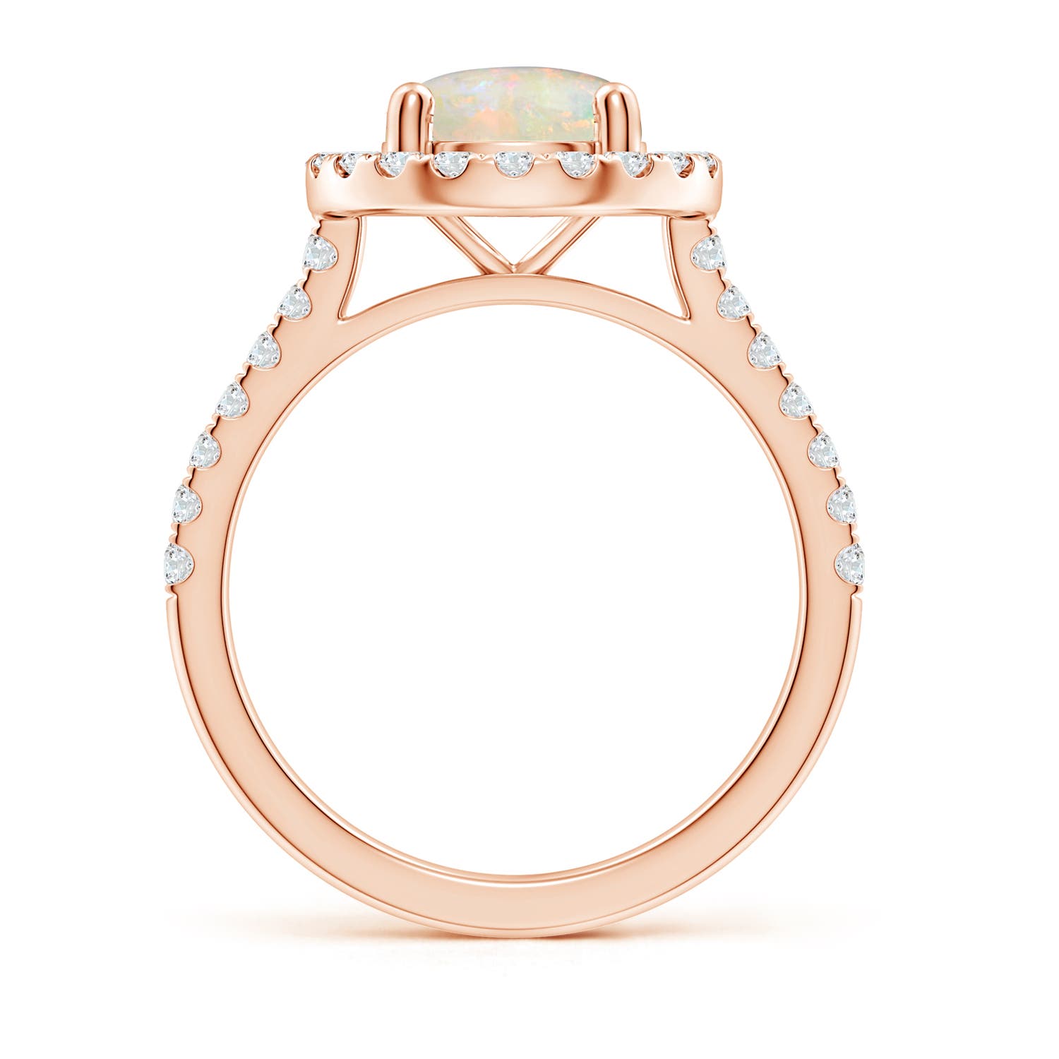 AAAA - Opal / 1.63 CT / 14 KT Rose Gold