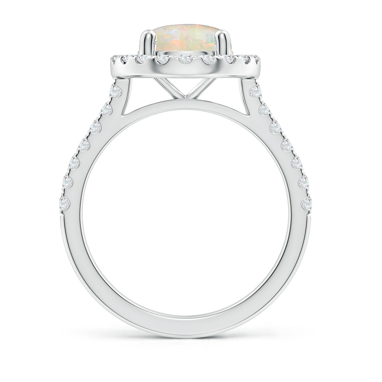 AAAA - Opal / 1.63 CT / 14 KT White Gold