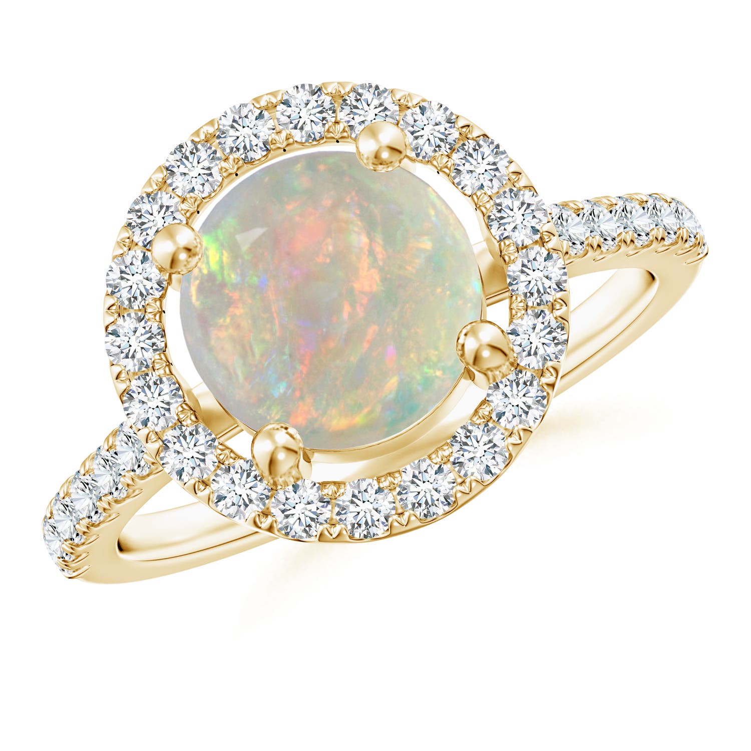 AAAA - Opal / 1.63 CT / 14 KT Yellow Gold