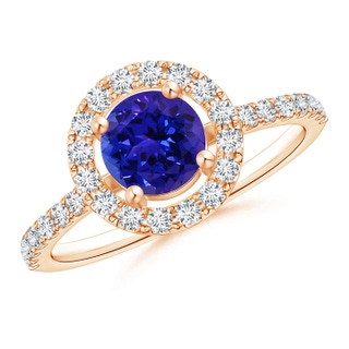 Round AAAA Tanzanite