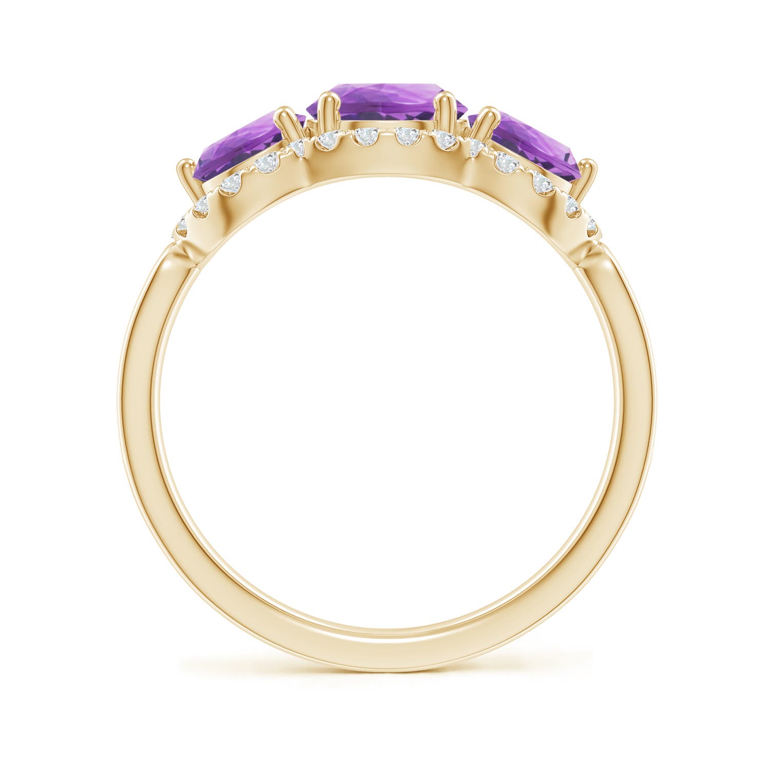 A - Amethyst / 2.03 CT / 14 KT Yellow Gold