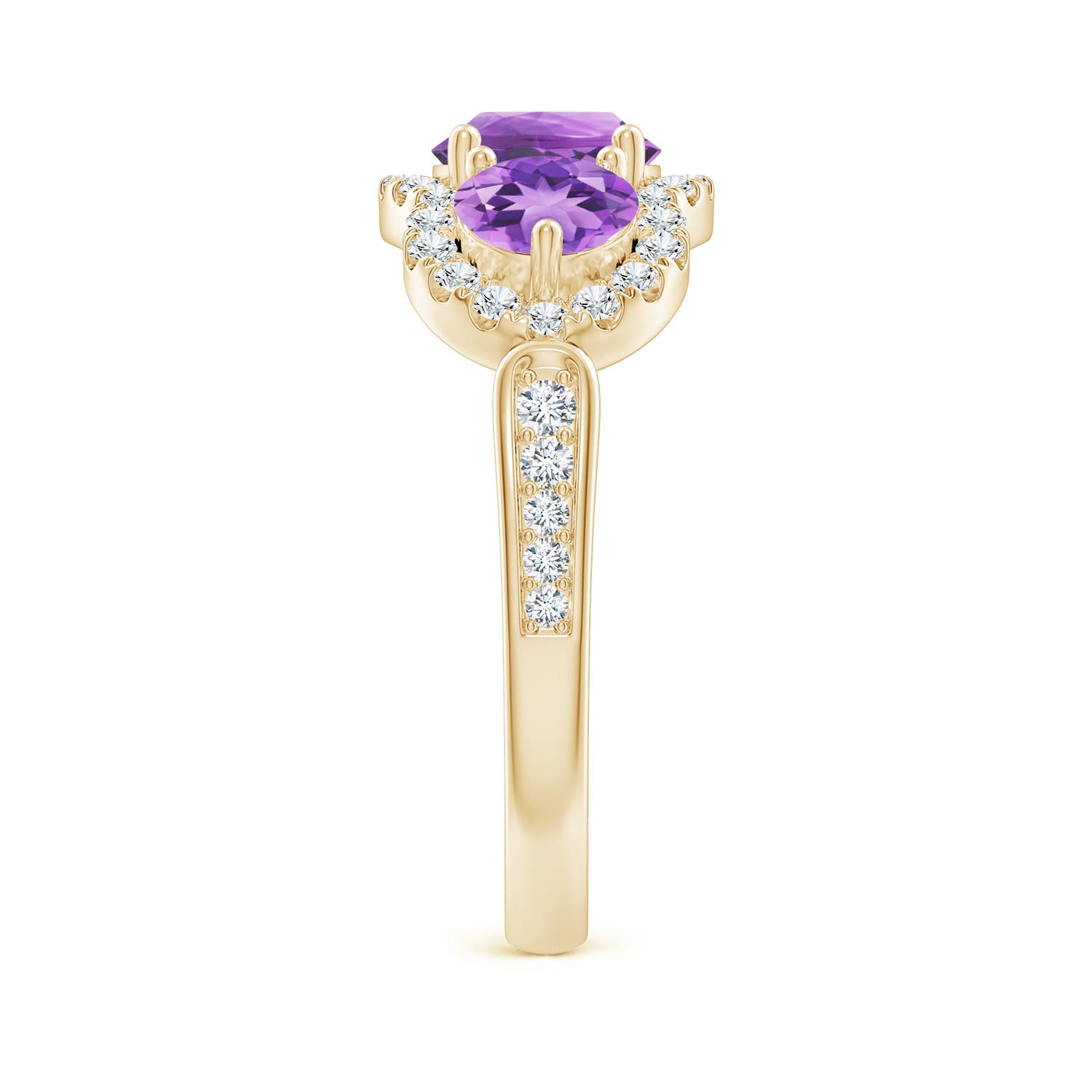 A - Amethyst / 2.03 CT / 14 KT Yellow Gold