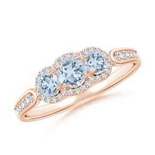 Round A Aquamarine