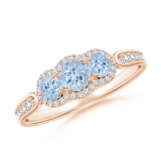 Round AA Aquamarine