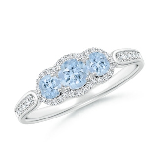 Round AA Aquamarine