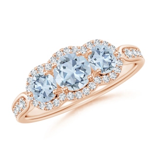 Round A Aquamarine