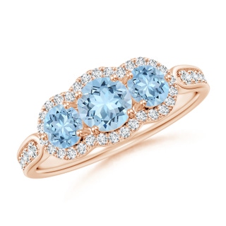 Round AAA Aquamarine