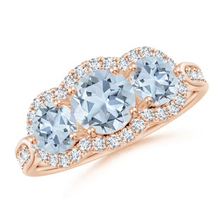 Round A Aquamarine