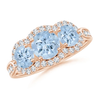 Round AA Aquamarine