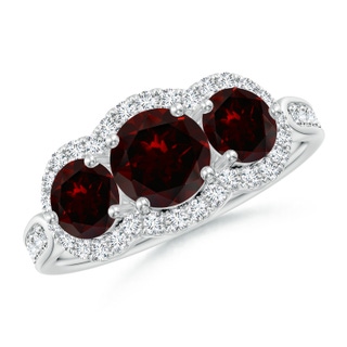 Round A Garnet