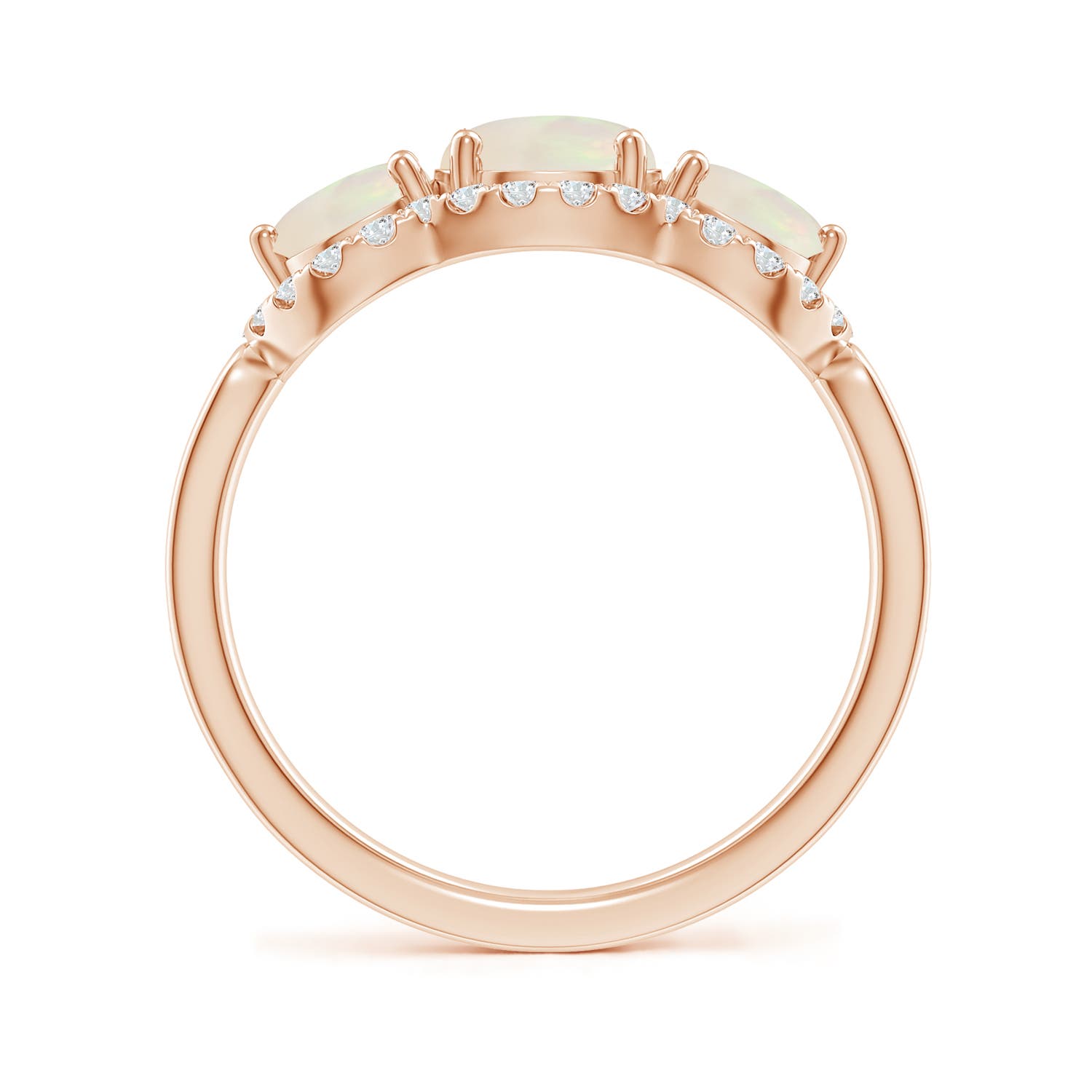 A - Opal / 1.49 CT / 14 KT Rose Gold