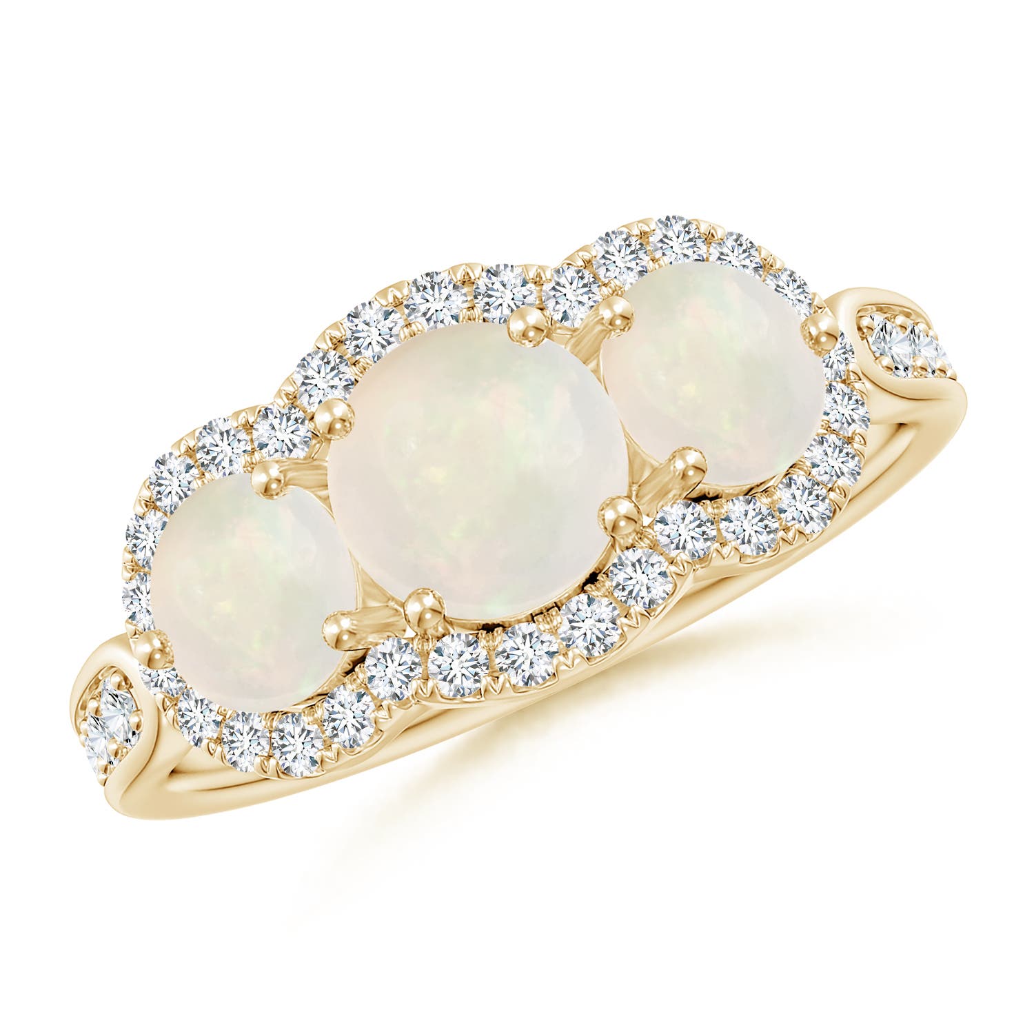 A - Opal / 1.49 CT / 14 KT Yellow Gold