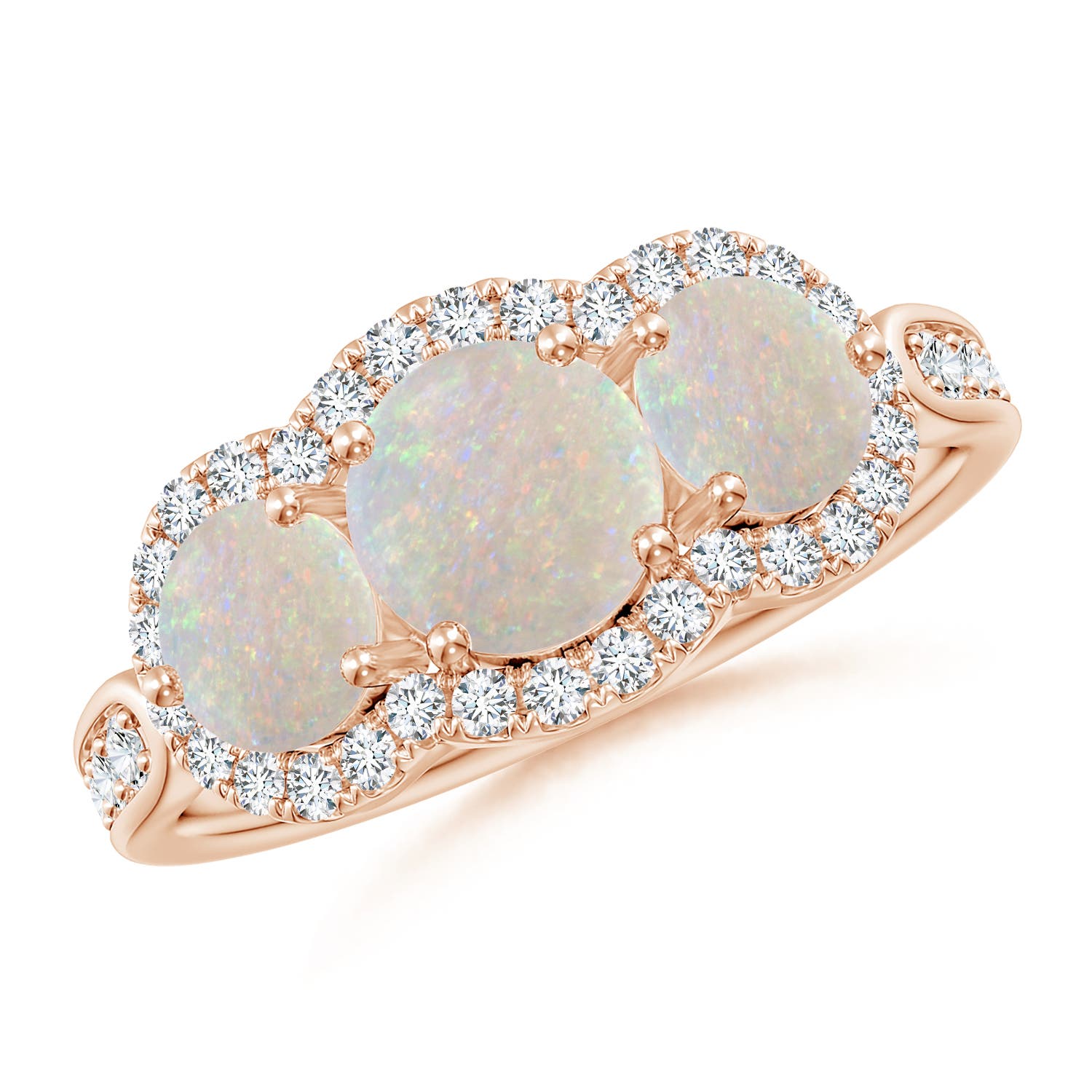 AA - Opal / 1.49 CT / 14 KT Rose Gold