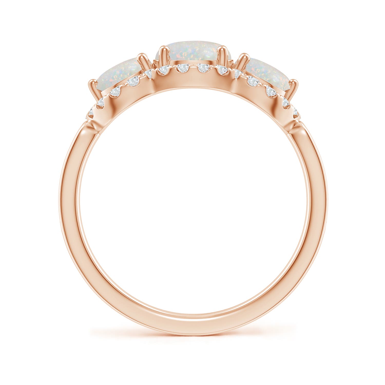 AA - Opal / 1.49 CT / 14 KT Rose Gold