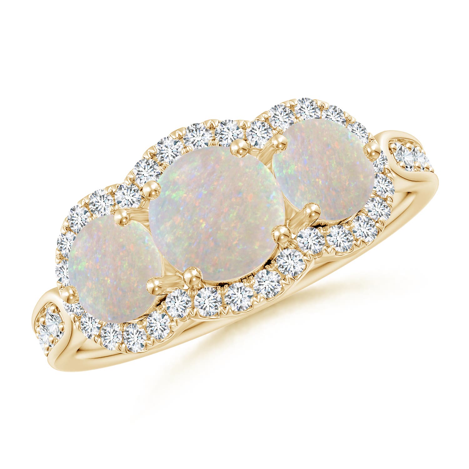 AA - Opal / 1.49 CT / 14 KT Yellow Gold