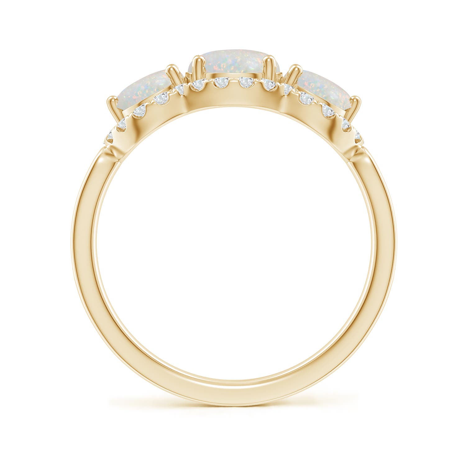 AA - Opal / 1.49 CT / 14 KT Yellow Gold