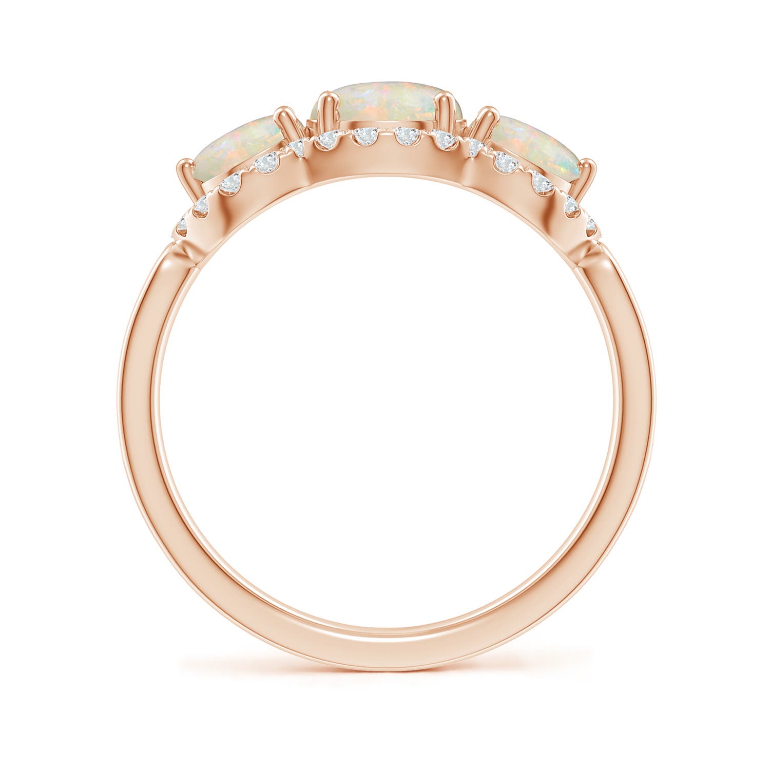 AAAA - Opal / 1.49 CT / 14 KT Rose Gold