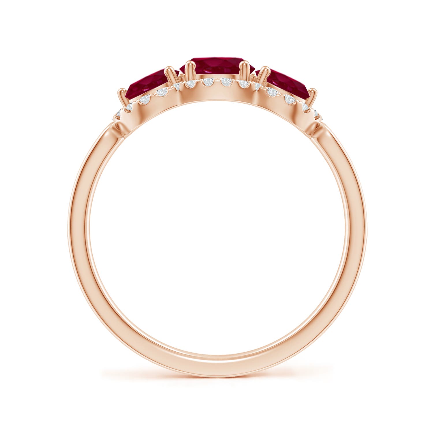 A - Ruby / 1.53 CT / 14 KT Rose Gold