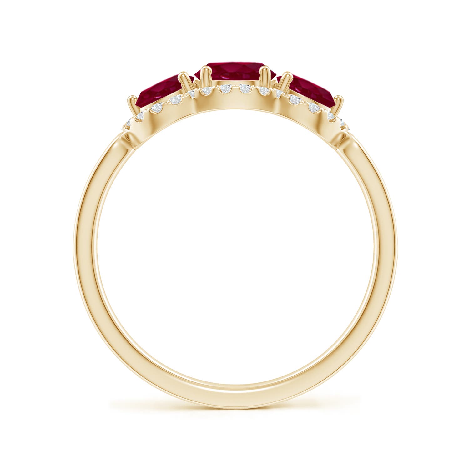 A - Ruby / 1.53 CT / 14 KT Yellow Gold