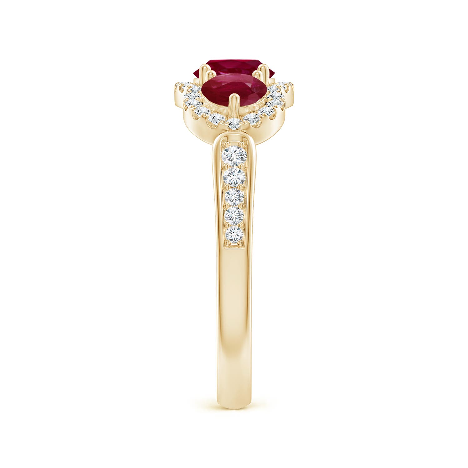 A - Ruby / 1.53 CT / 14 KT Yellow Gold