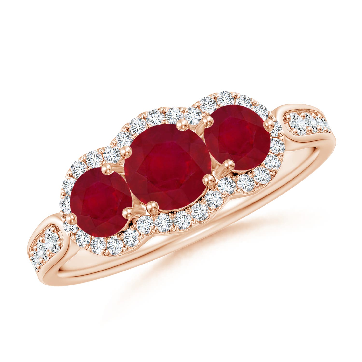 AA - Ruby / 1.53 CT / 14 KT Rose Gold