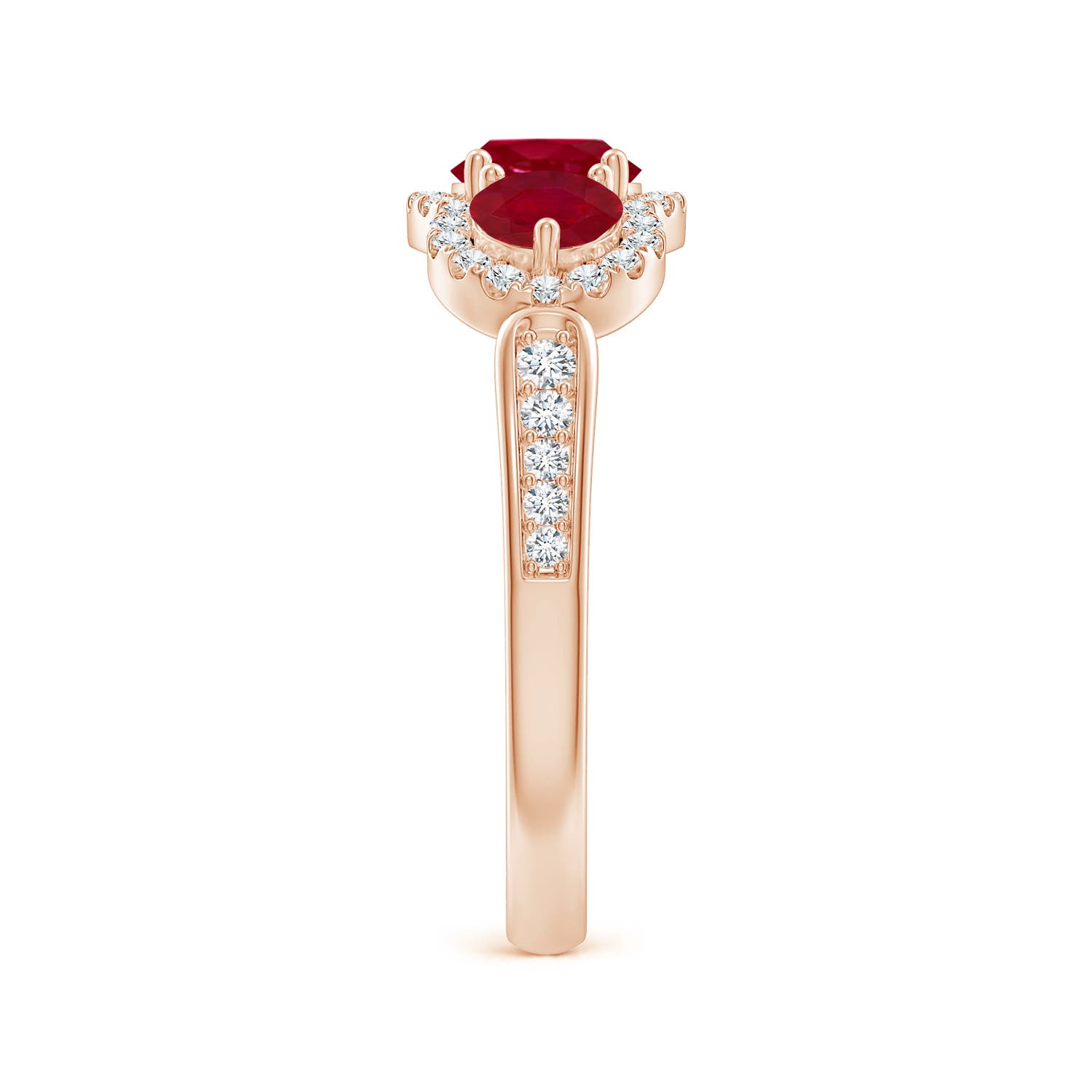 AA - Ruby / 1.53 CT / 14 KT Rose Gold