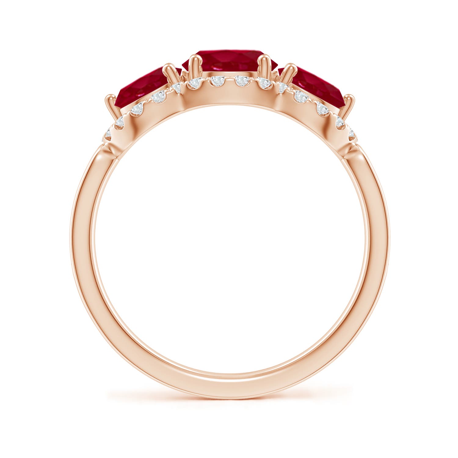 AA - Ruby / 2.53 CT / 14 KT Rose Gold