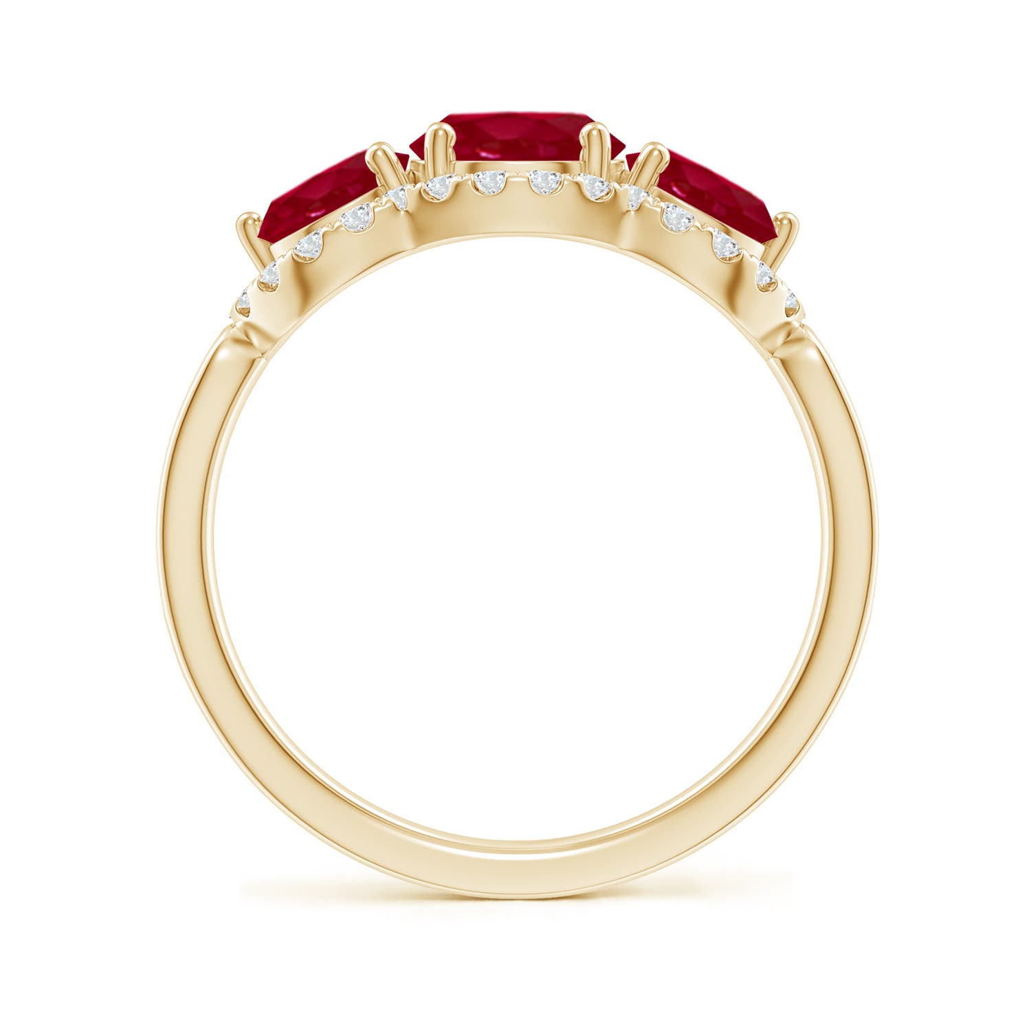 AA - Ruby / 2.53 CT / 14 KT Yellow Gold