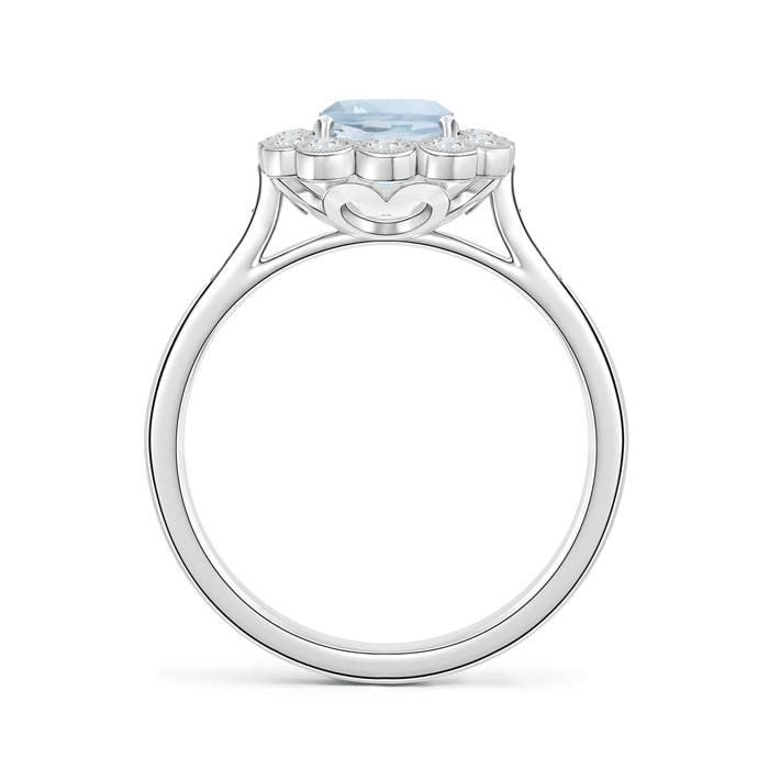 A - Aquamarine / 1.48 CT / 14 KT White Gold