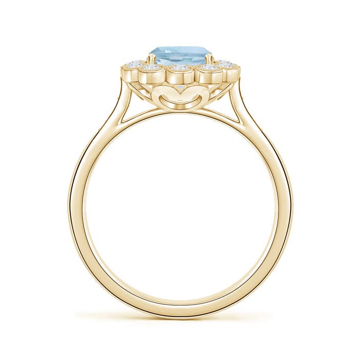 AA - Aquamarine / 1.48 CT / 14 KT Yellow Gold