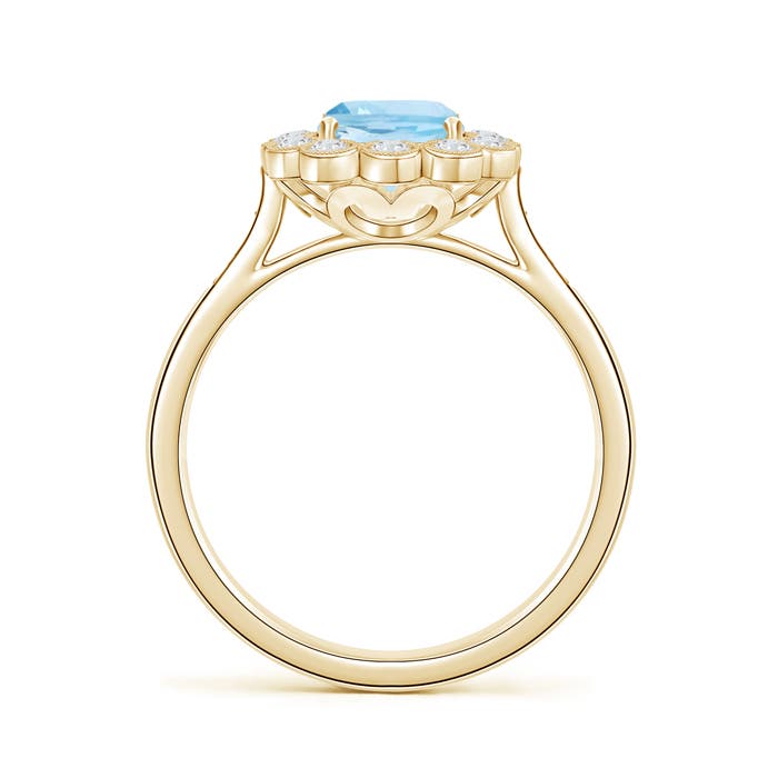 AAA - Aquamarine / 1.48 CT / 14 KT Yellow Gold