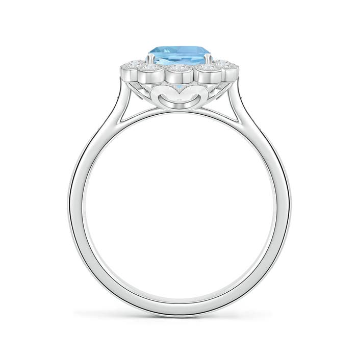 AAAA - Aquamarine / 1.48 CT / 14 KT White Gold