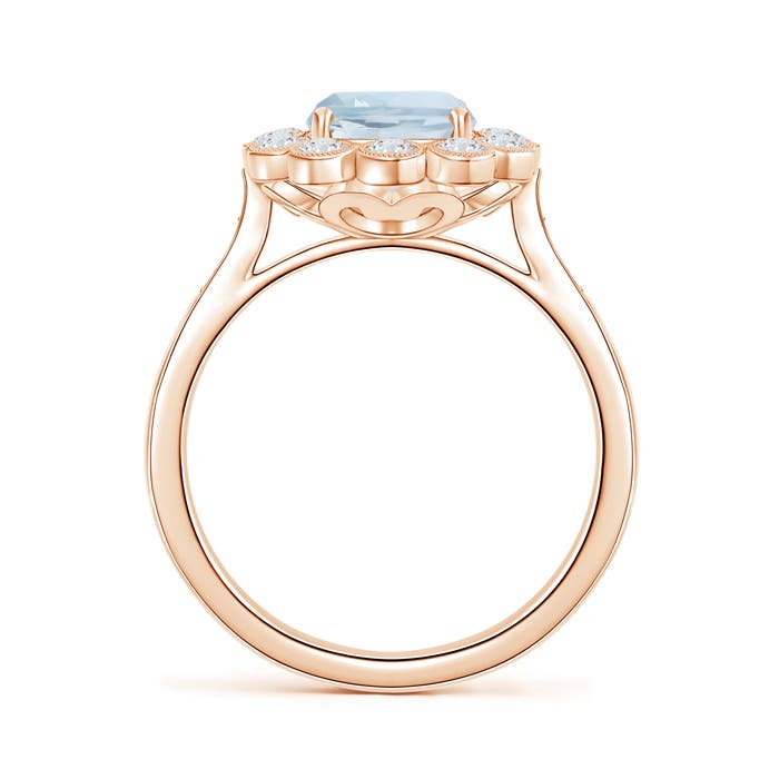 A - Aquamarine / 2.3 CT / 14 KT Rose Gold