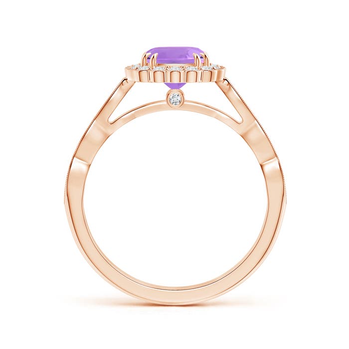 A - Amethyst / 1.06 CT / 14 KT Rose Gold