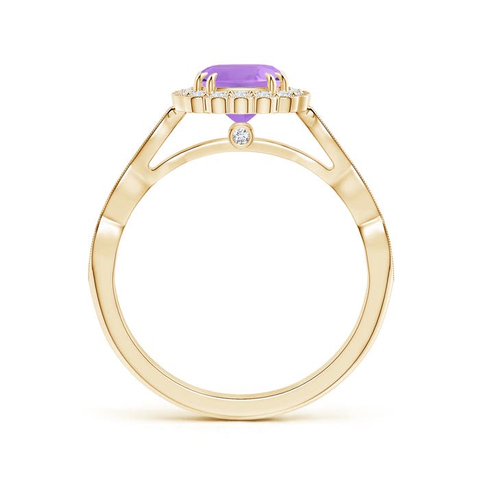 A - Amethyst / 1.06 CT / 14 KT Yellow Gold