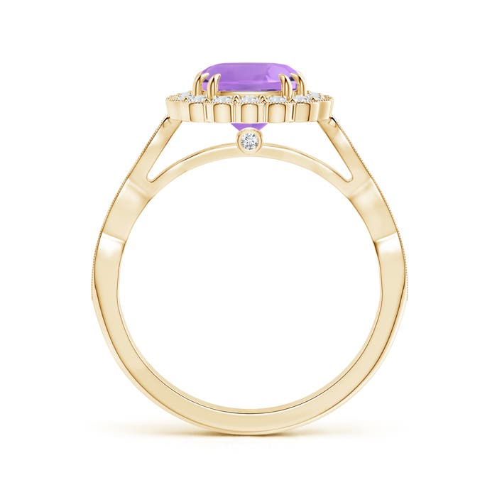 A - Amethyst / 1.71 CT / 14 KT Yellow Gold