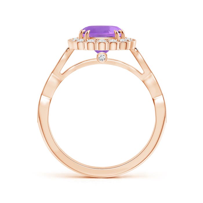 AA - Amethyst / 1.71 CT / 14 KT Rose Gold