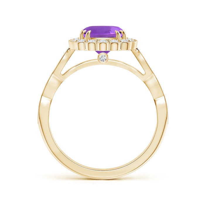 AAA - Amethyst / 1.71 CT / 14 KT Yellow Gold