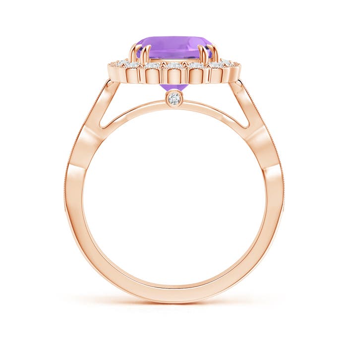 A - Amethyst / 2.7 CT / 14 KT Rose Gold