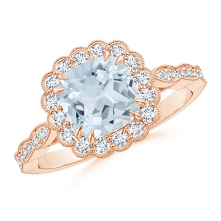 Cushion A Aquamarine