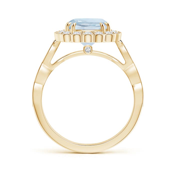 A - Aquamarine / 2.45 CT / 14 KT Yellow Gold