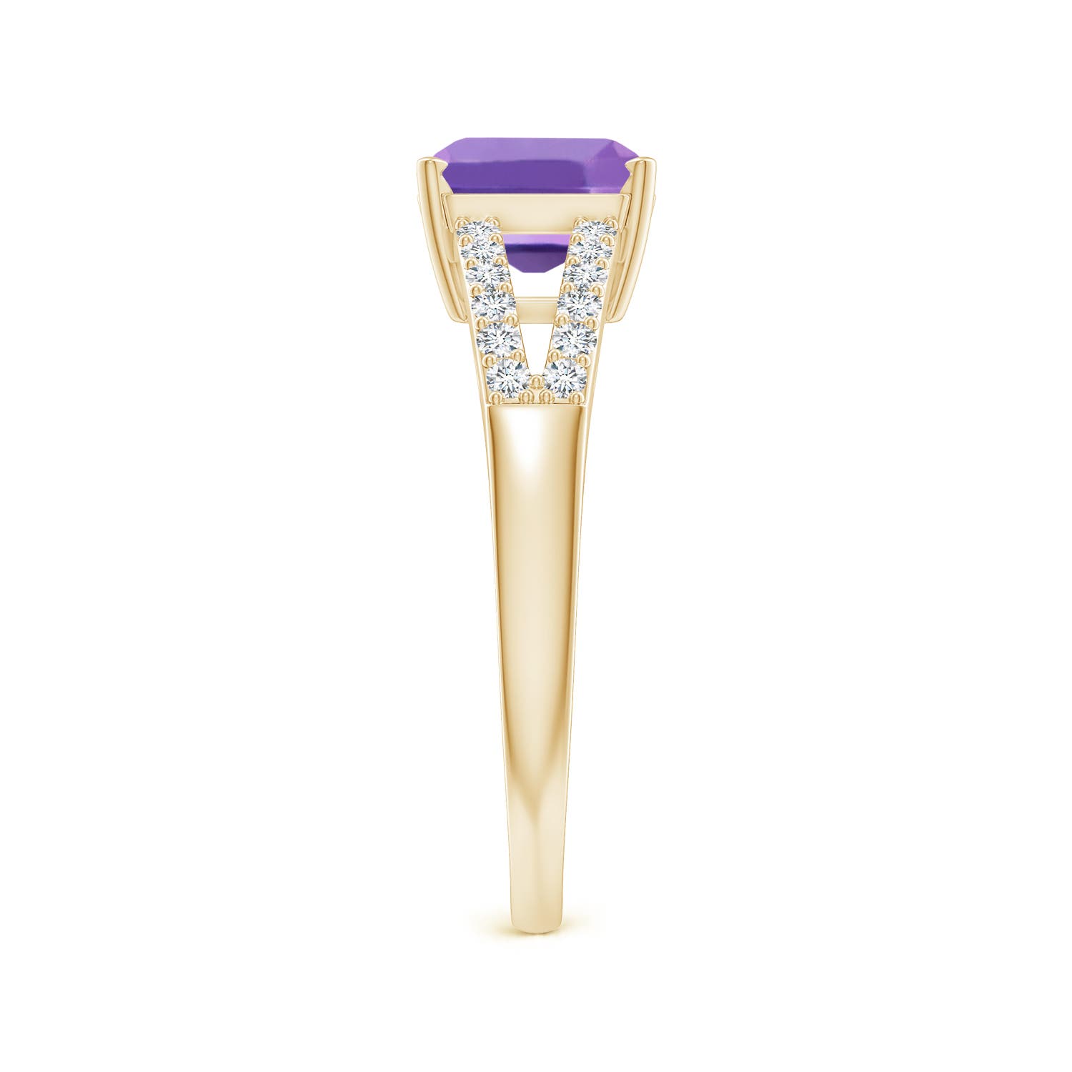 A - Amethyst / 1.54 CT / 14 KT Yellow Gold