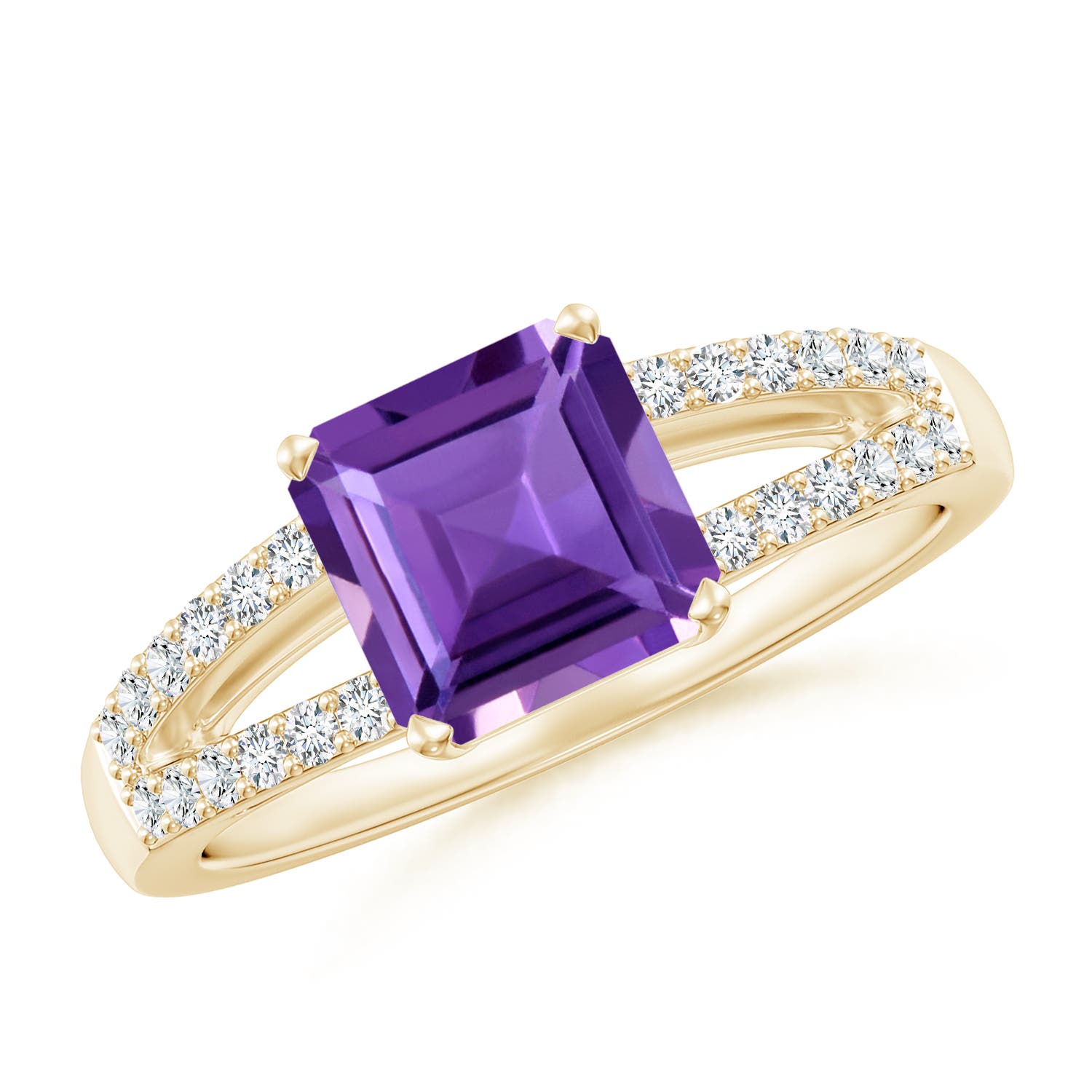 AAA - Amethyst / 1.54 CT / 14 KT Yellow Gold