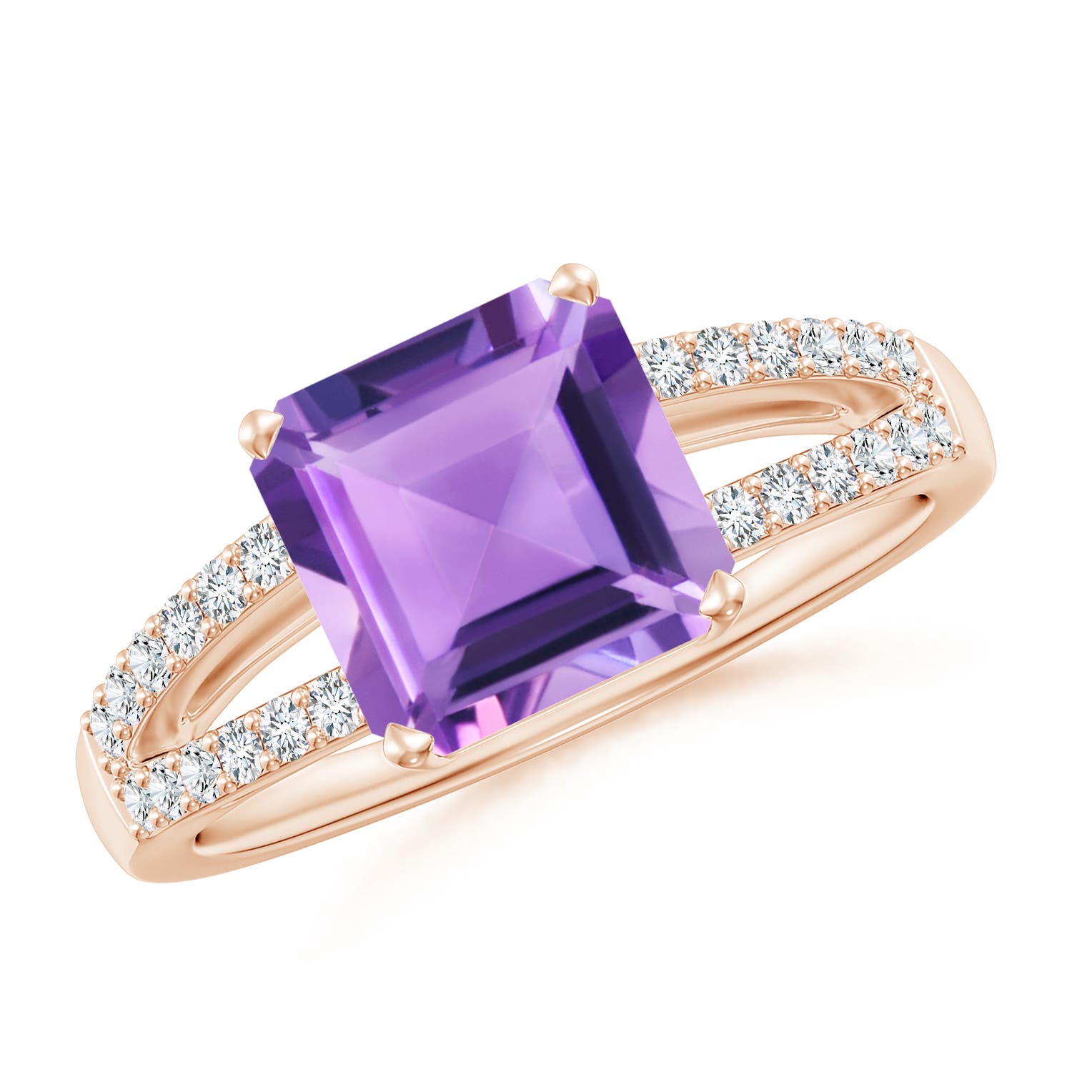 A - Amethyst / 2.24 CT / 14 KT Rose Gold